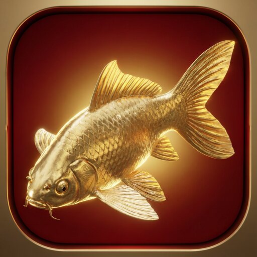 Huy hiệu biểu tượng Cá trong game bầu cua tôm cá